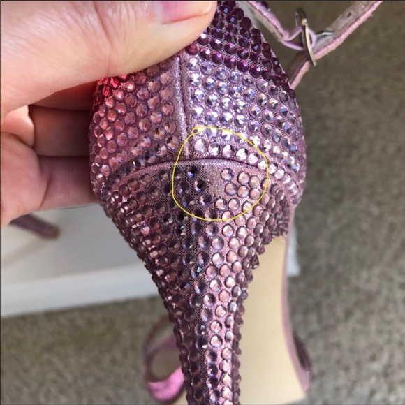Steve Madden - Stecy R Pink Heels with Rhinestones - Picture 8 of 8